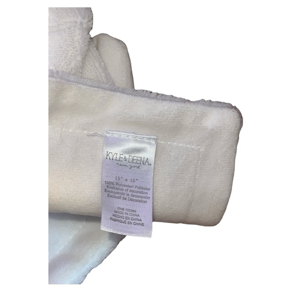 Kyle & Deena Elephant Lovey Security Blanket Outlined Baby Plush Doll Stuffed - Picture 4 of 5